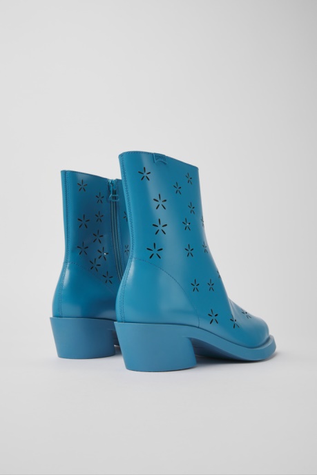 Bonnie Blue Leather Boots For Women Camper AU New Arrivals