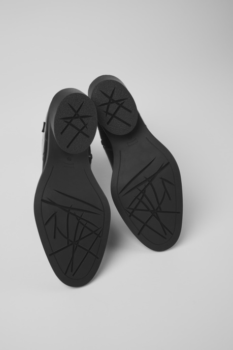 Design Bonnie Black Leather Boots For Women Camper AU