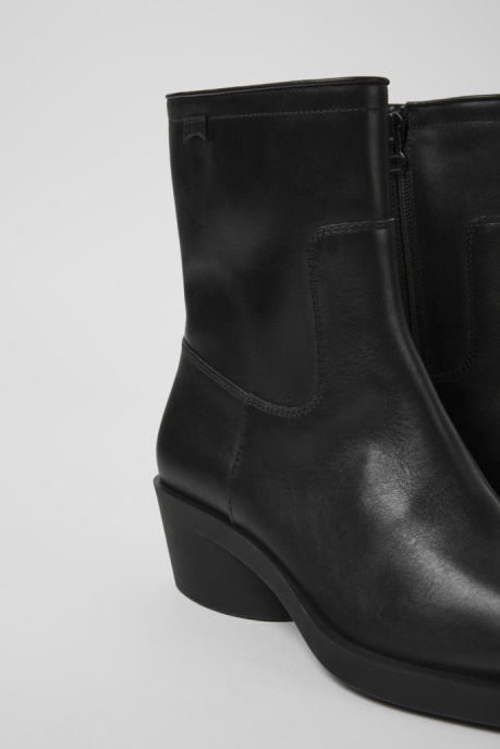 Bonnie Black Leather Boots For Women Camper AU New Arrivals