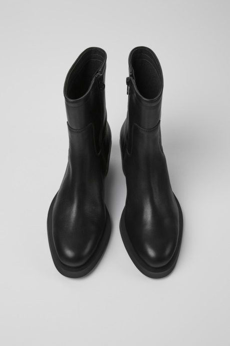 Bonnie Black Leather Boots For Women Camper AU New Arrivals