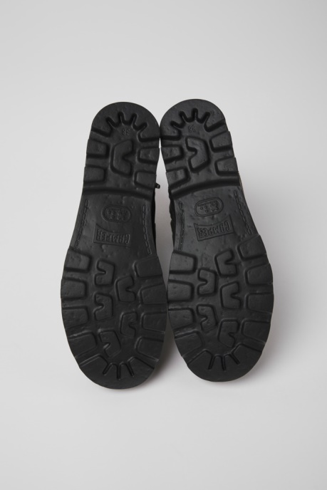 Exclusive Camper AU Brutus Gray Textile And Nubuck Ankle Boots For Women