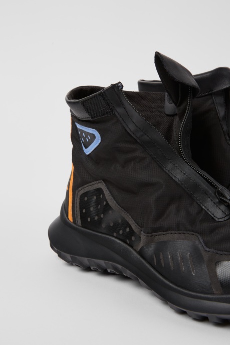 Camper AU Design Crclr Gore-Tex Women's Black Ankle Boots With Epe Membrane