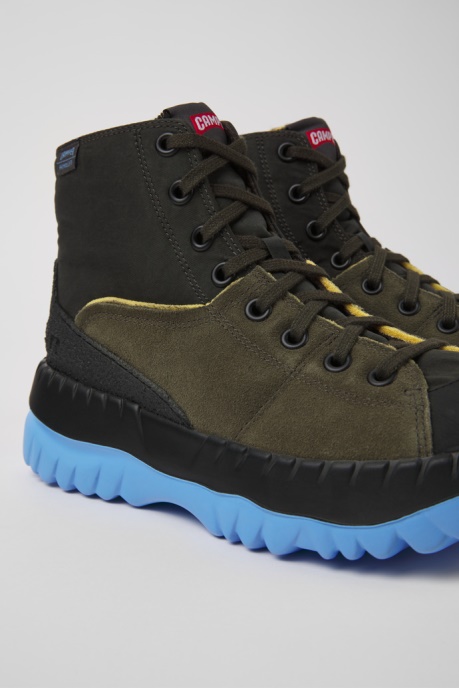 Teix Gray And Green Ankle Boots For Women Exclusive Camper AU