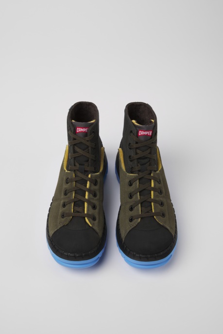 Teix Gray And Green Ankle Boots For Women Exclusive Camper AU