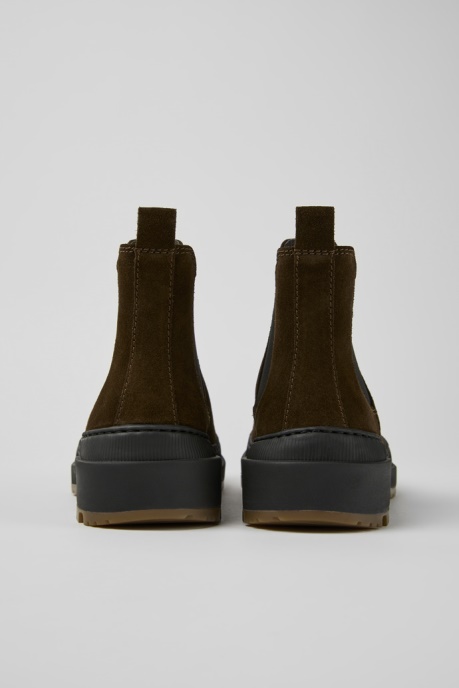 Brutus Trek Michelin Brown Nubuck Ankle Boots For Women Camper AU New Arrivals