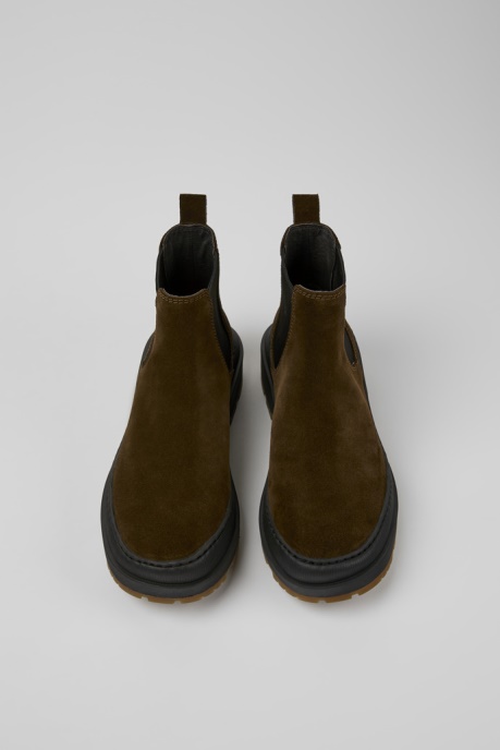 Brutus Trek Michelin Brown Nubuck Ankle Boots For Women Camper AU New Arrivals