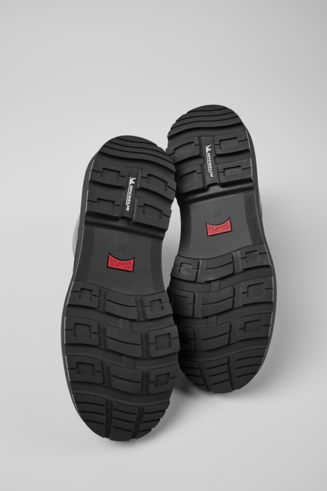 Design Brutus Trek Gore-Tex Black Leather Lace-Up Ankle Boots For Women Camper AU