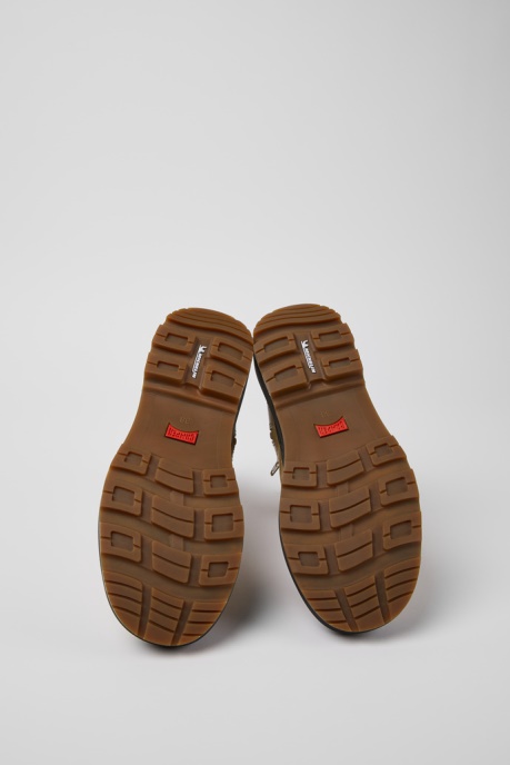 Brutus Trek Michelin Beige Leather Ankle Boots For Women Camper AU New Arrivals