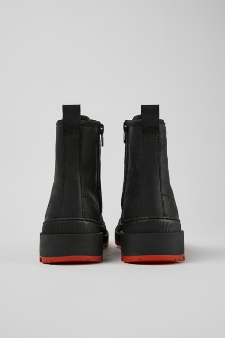 Brutus Trek Michelin Black Nubuck Ankle Boots For Women Exclusive Camper AU