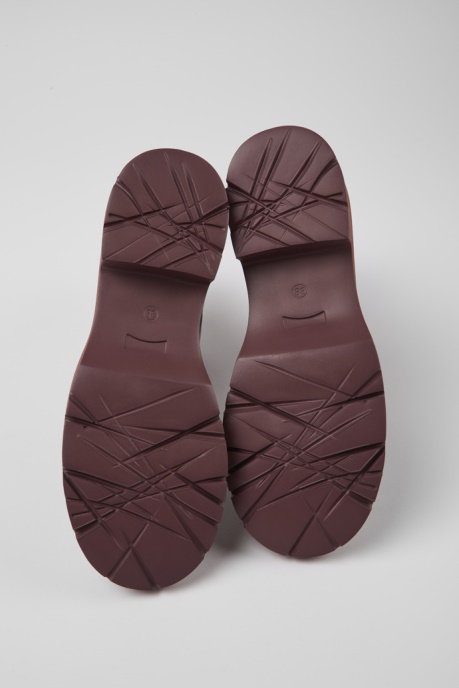 Milah Burgundy Leather Chelsea Boots For Women Camper AU New Arrivals