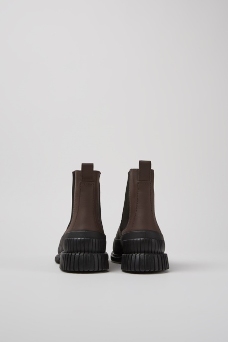 Pix Brown And Black Leather Chelsea Boots For Women Exclusive Camper AU