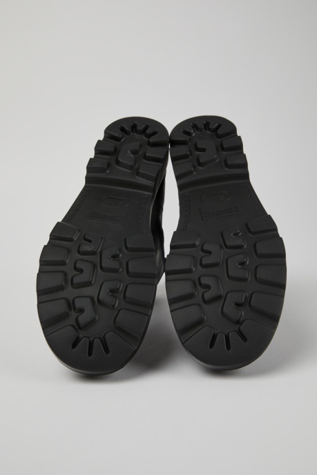 Camper AU Design Brutus Navy Blue Nubuck Ankle Boots For Women