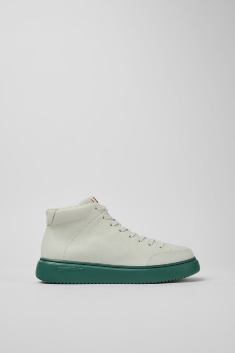 Runner K21 White Non-Dyed Leather Sneakers For Women Exclusive Camper AU