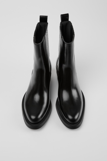 Exclusive Camper AU Bonnie Black Leather Boots For Women