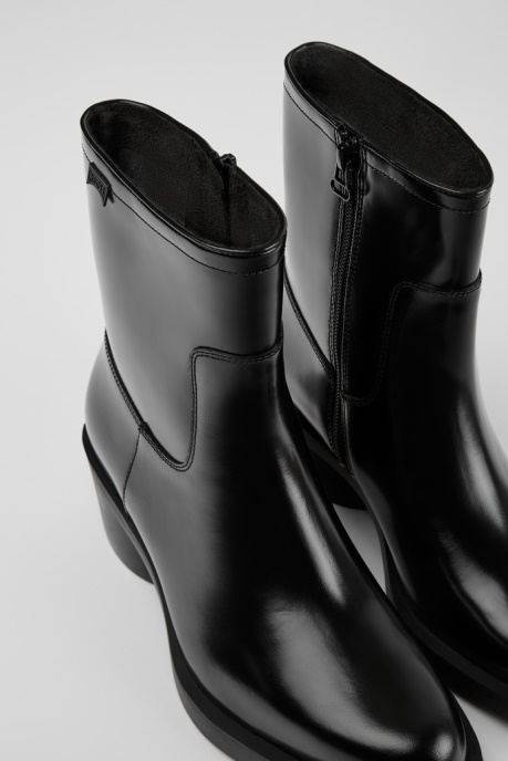 Bonnie Black Leather Ankle Boots For Women Exclusive Camper AU