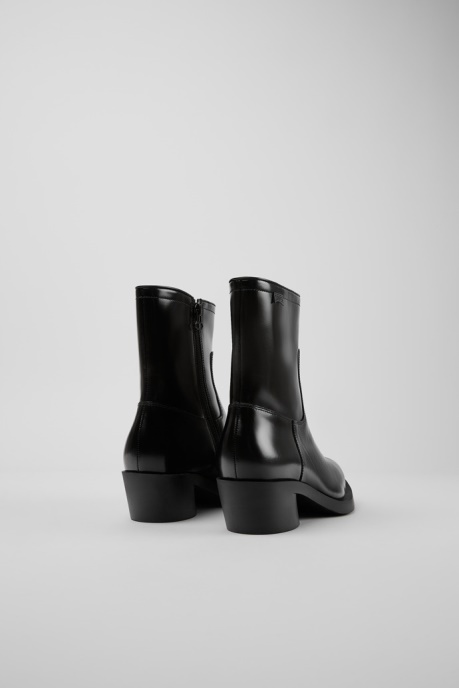 Bonnie Black Leather Ankle Boots For Women Exclusive Camper AU