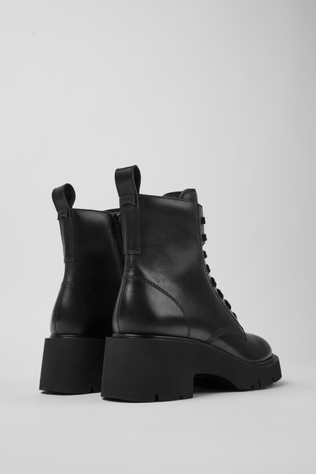 Milah Black Lace-Up Boots For Women Camper AU New Arrivals
