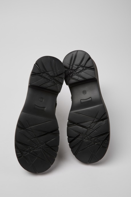 Design Milah Gore-Tex Green Leather Zip Boots For Women Camper AU