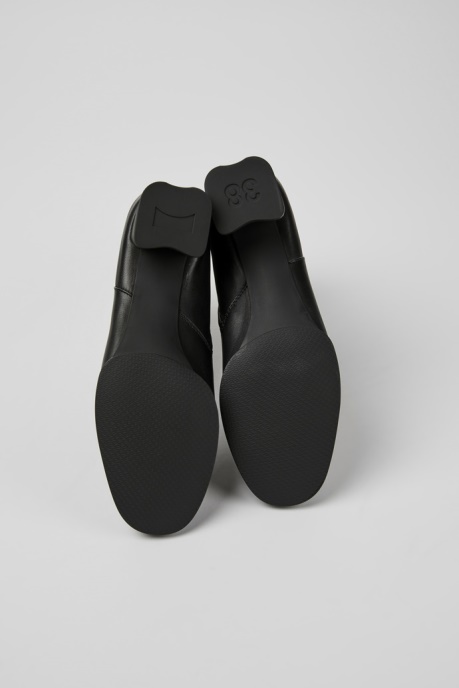 Camper AU Katie Black Leather Ankle Boots New Arrivals