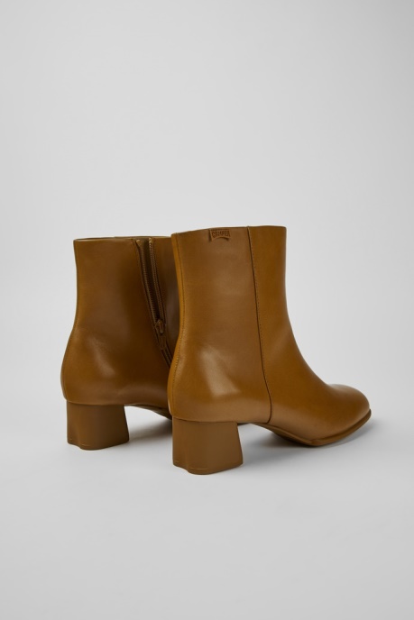 Design Katie Brown Leather Ankle Boots Camper AU