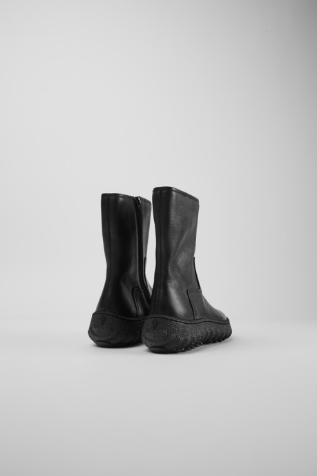Ground Michelin Black Leather Boots For Women Exclusive Camper AU