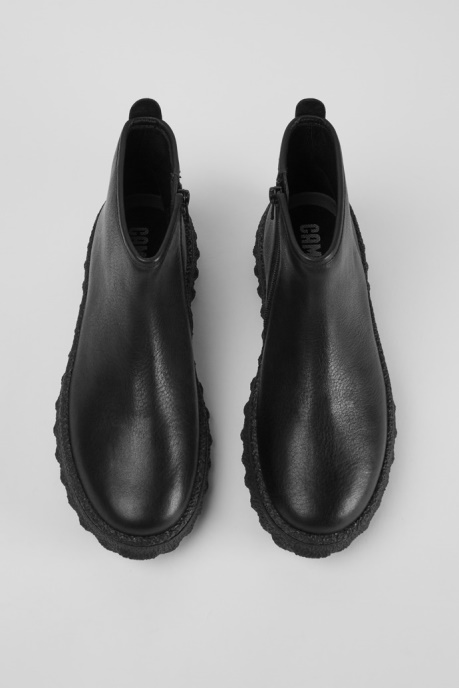 Design Ground Michelin Women's Black Ankle Boot With Zip Camper AU