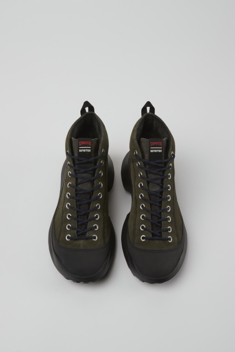 Crclr Gore-Tex Green Nubuck And Textile Sneakers For Women Exclusive Camper AU