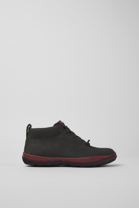 Exclusive Camper AU Peu Pista Gore-Tex Gray And Black Leather Sneakers For Women