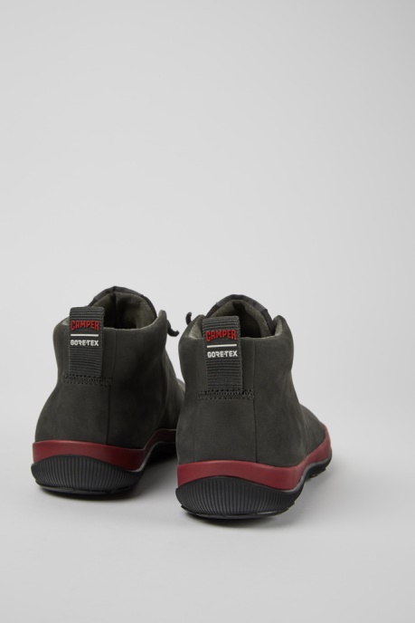 Exclusive Camper AU Peu Pista Gore-Tex Gray And Black Leather Sneakers For Women