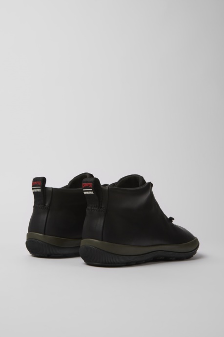 Peu Pista Gore-Tex Black Leather Sneakers For Women Exclusive Camper AU