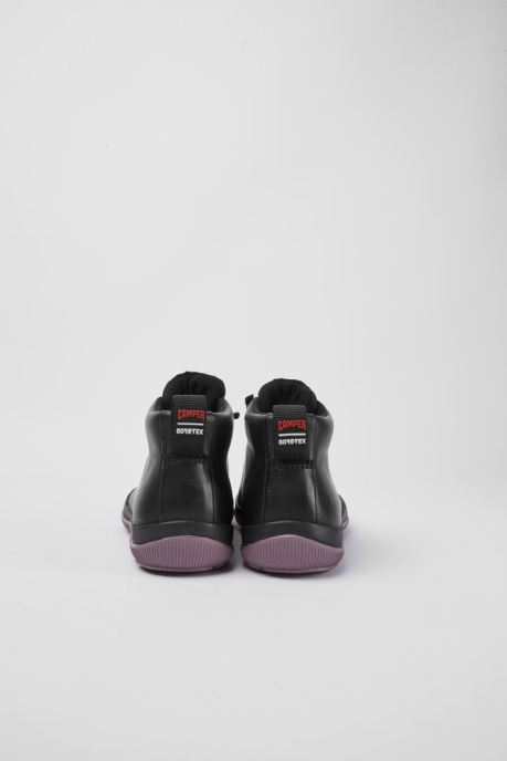 Camper AU Peu Pista Gore-Tex Black Leather Shoes For Women New Arrivals