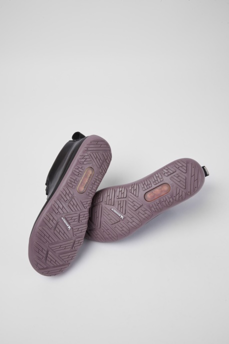 Camper AU Peu Pista Gore-Tex Black Leather Shoes For Women New Arrivals