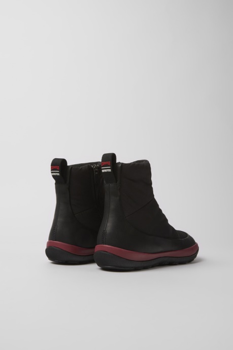 Peu Pista Gore-Tex Black Recycled Pet And Leather Boots For Women Camper AU New Arrivals