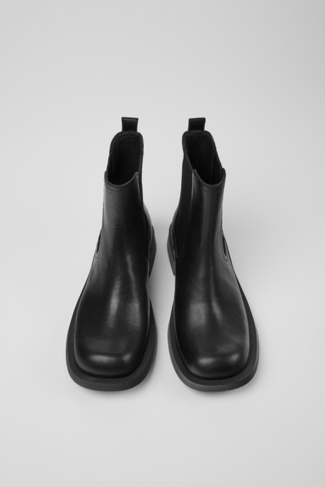 Exclusive Camper AU Mil 1978 Black Leather Chelsea Boots For Women