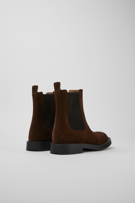 Mil 1978 Brown Nubuck Chelsea Boots For Women Exclusive Camper AU