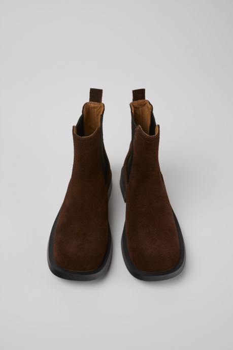 Mil 1978 Brown Nubuck Chelsea Boots For Women Exclusive Camper AU