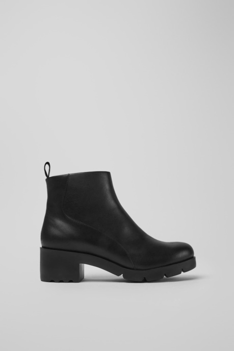 Exclusive Camper AU Wanda Black Zip Ankle Boot For Women