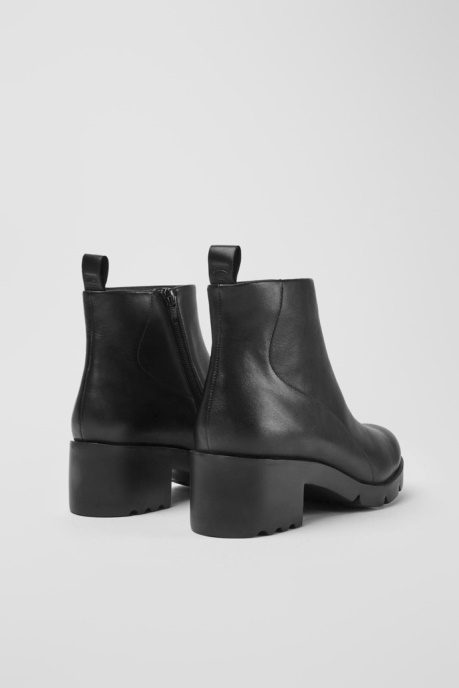 Exclusive Camper AU Wanda Black Zip Ankle Boot For Women