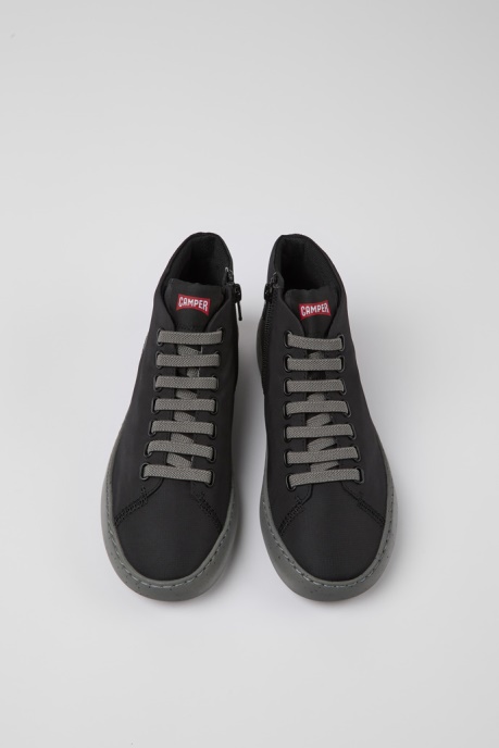 Exclusive Camper AU Peu Touring Black Textite Ankle Boots For Women