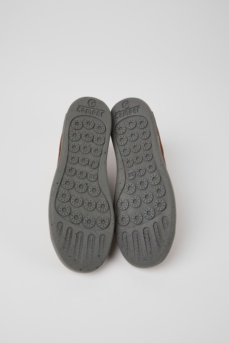 Camper AU Peu Touring Brown And Black Recycled Wool Sneakers For Women New Arrivals