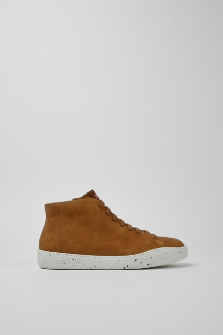 Peu Touring Brown Nubuck Sneakers For Women Camper AU New Arrivals