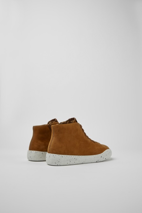 Peu Touring Brown Nubuck Sneakers For Women Camper AU New Arrivals