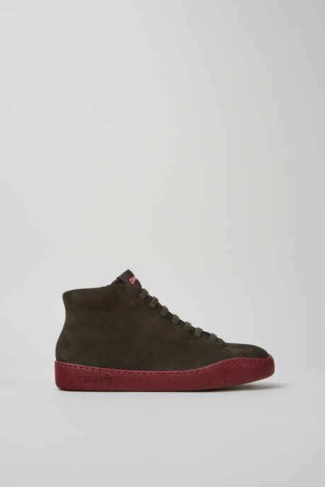 Camper AU Design Peu Touring Gray Nubuck Sneakers For Women