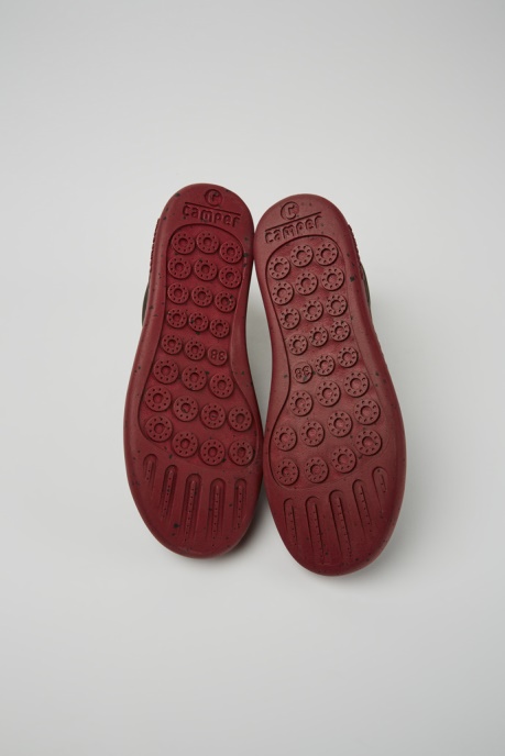 Camper AU Design Peu Touring Gray Nubuck Sneakers For Women