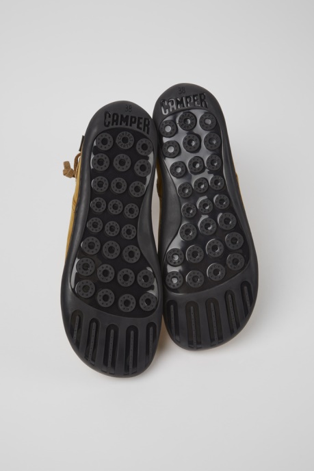 Peu Light Brown Nubuck Ankle Boots For Women Exclusive Camper AU