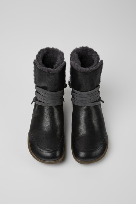 Peu Dark Grey Mid Boot For Women Camper AU New Arrivals