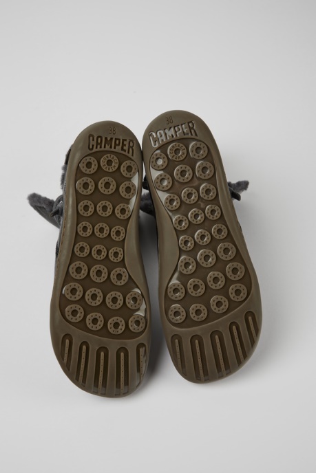 Peu Dark Grey Mid Boot For Women Camper AU New Arrivals