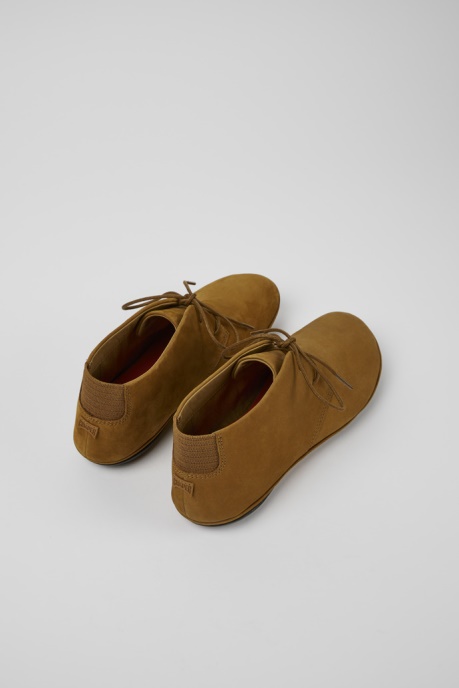 Camper AU Right Brown Nubuck Shoes For Women New Arrivals