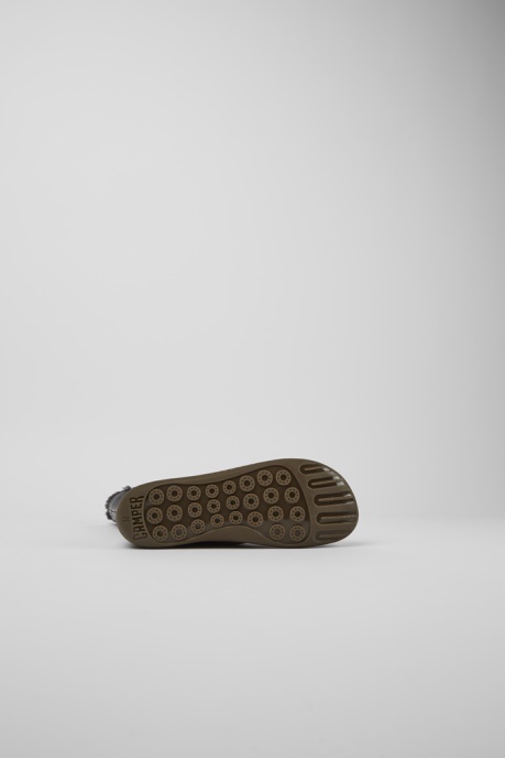 Camper AU Design Peu Black Mid Boot For Women