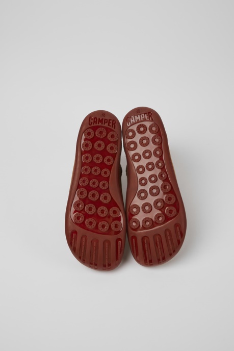 Peu Brown Leather Ankle Boots For Women Exclusive Camper AU